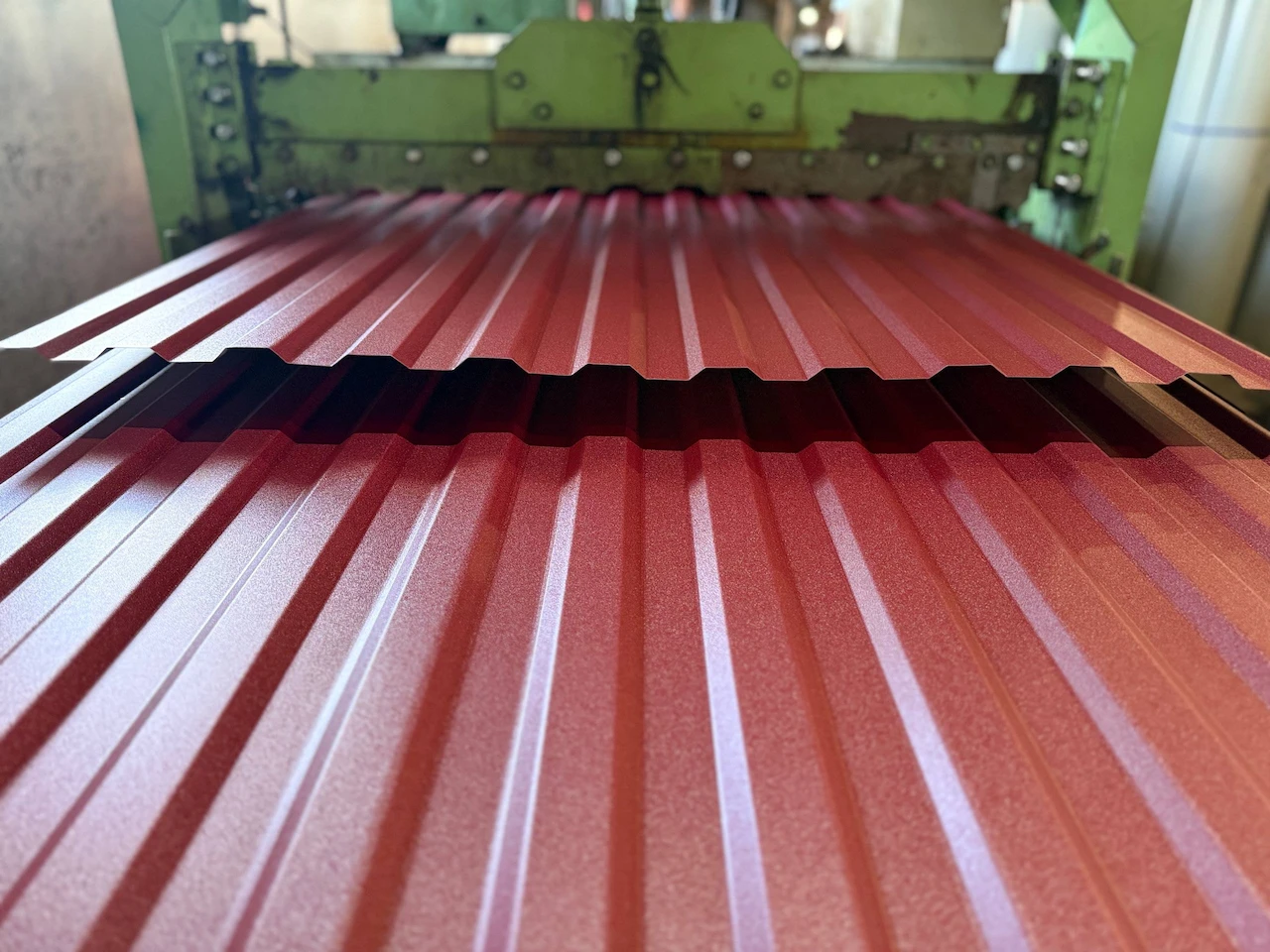 Профнастил ПC-12 колір RAL-3005, Polysteel Україна (0,45)